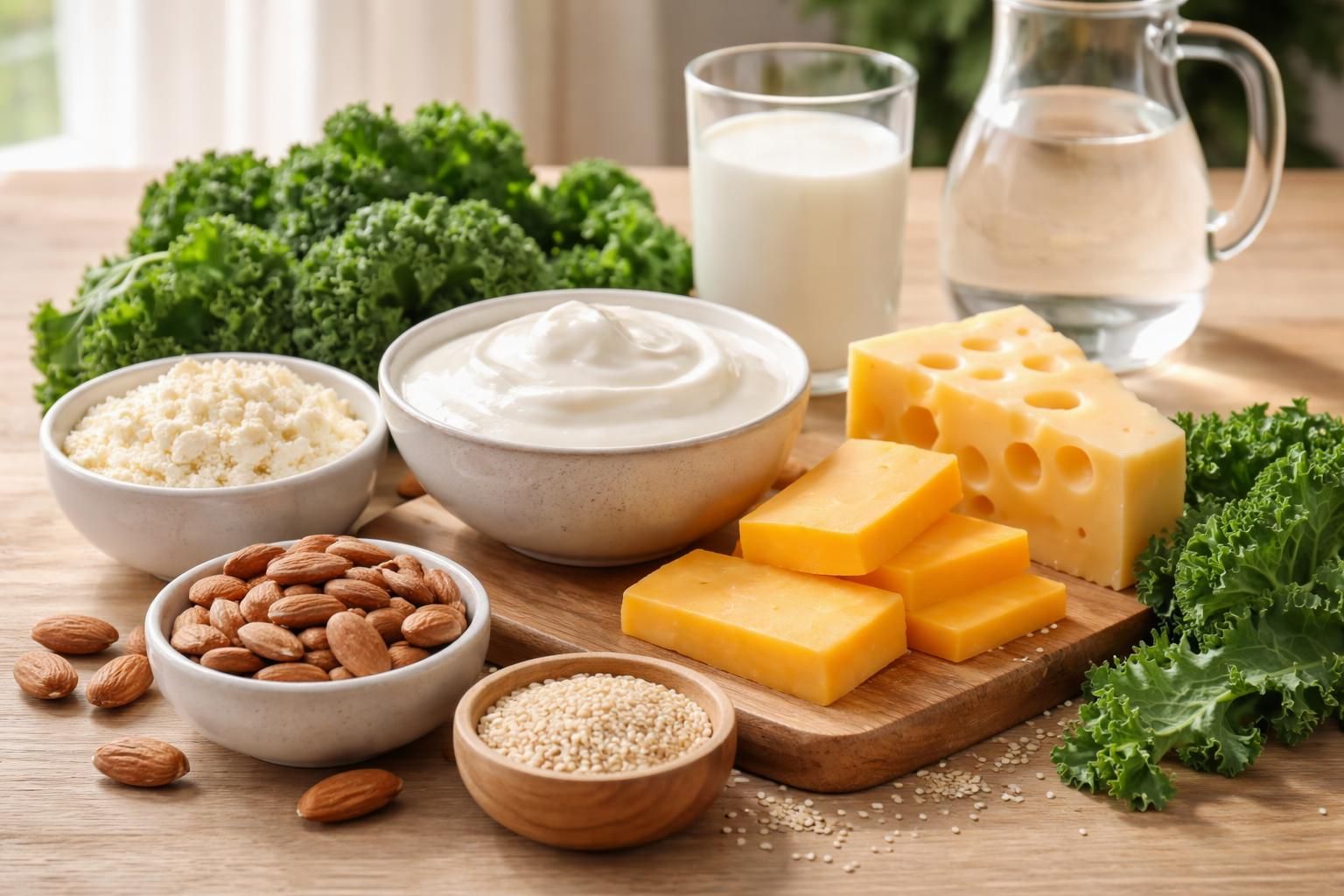 découvrez quels aliments riches en calcium choisir pour renforcer vos os au quotidien et maintenir une bonne santé osseuse.