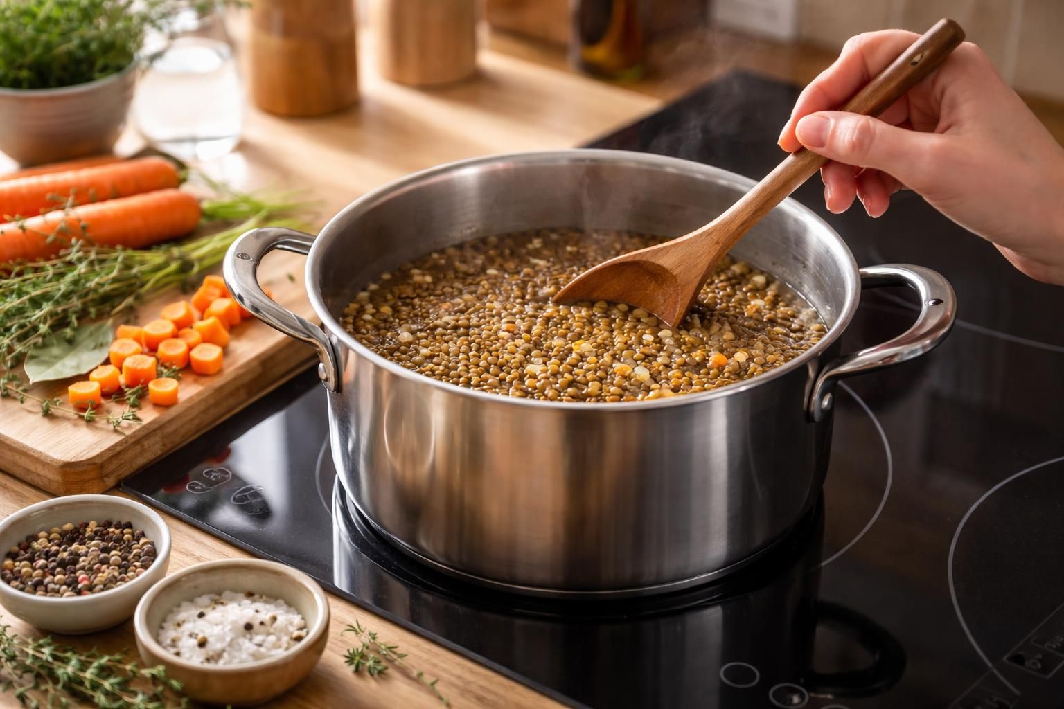 découvrez nos astuces simples et efficaces pour cuire des lentilles rapidement tout en préservant leur saveur et leur texture délicieuse.