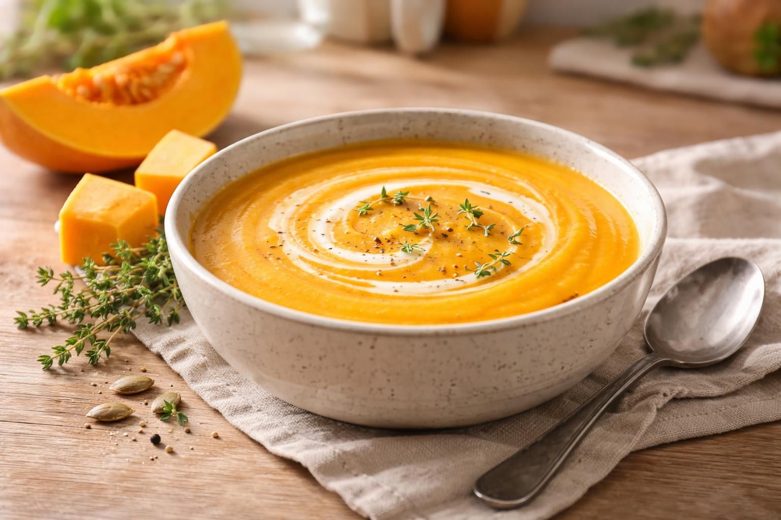 découvrez pourquoi la soupe de butternut conquiert les amateurs de saveurs douces grâce à sa texture onctueuse et son goût naturellement sucré.