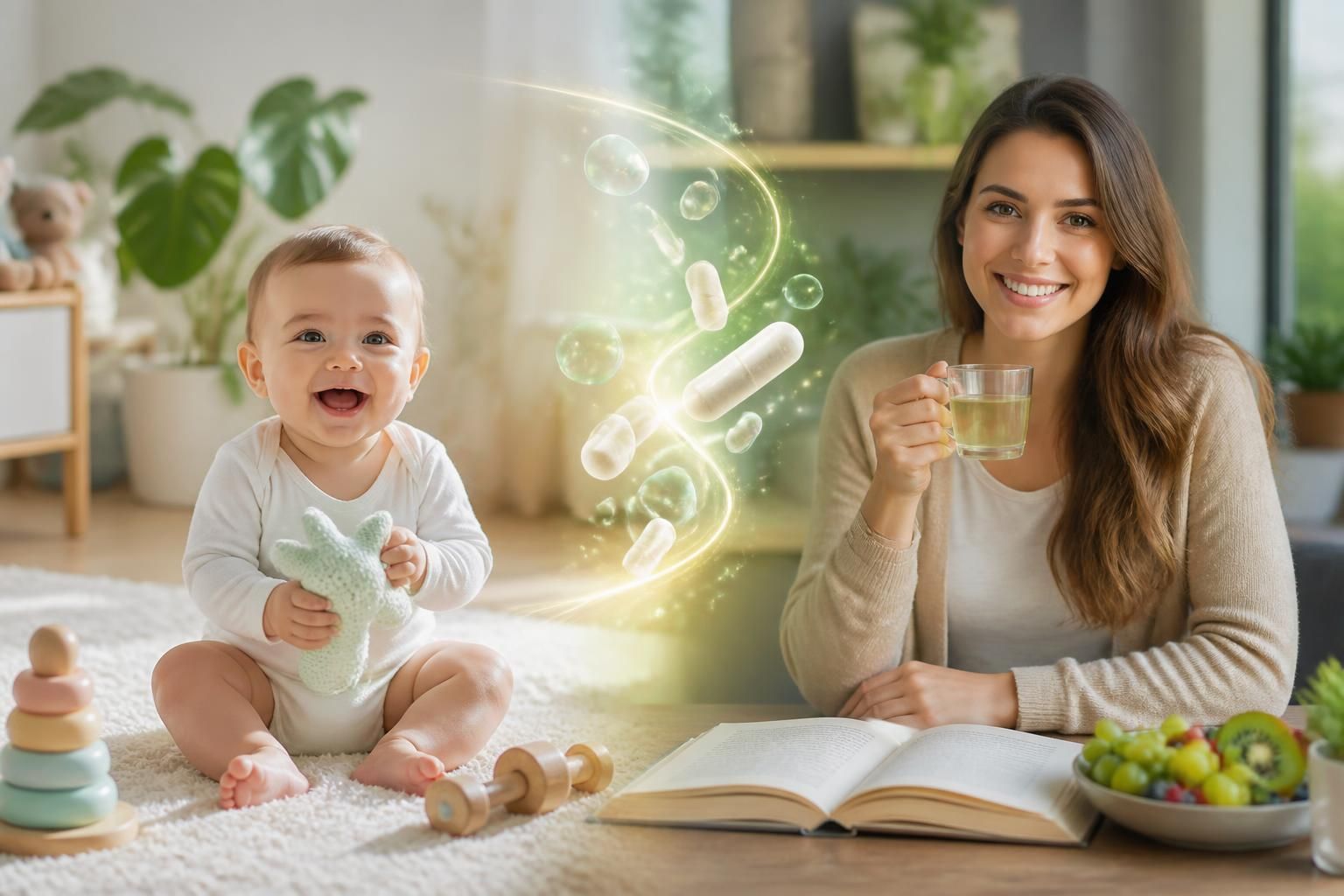 découvrez en combien de temps les probiotiques montrent leurs effets chez le bébé et l’adulte, et comment ils peuvent améliorer la santé digestive à tout âge.