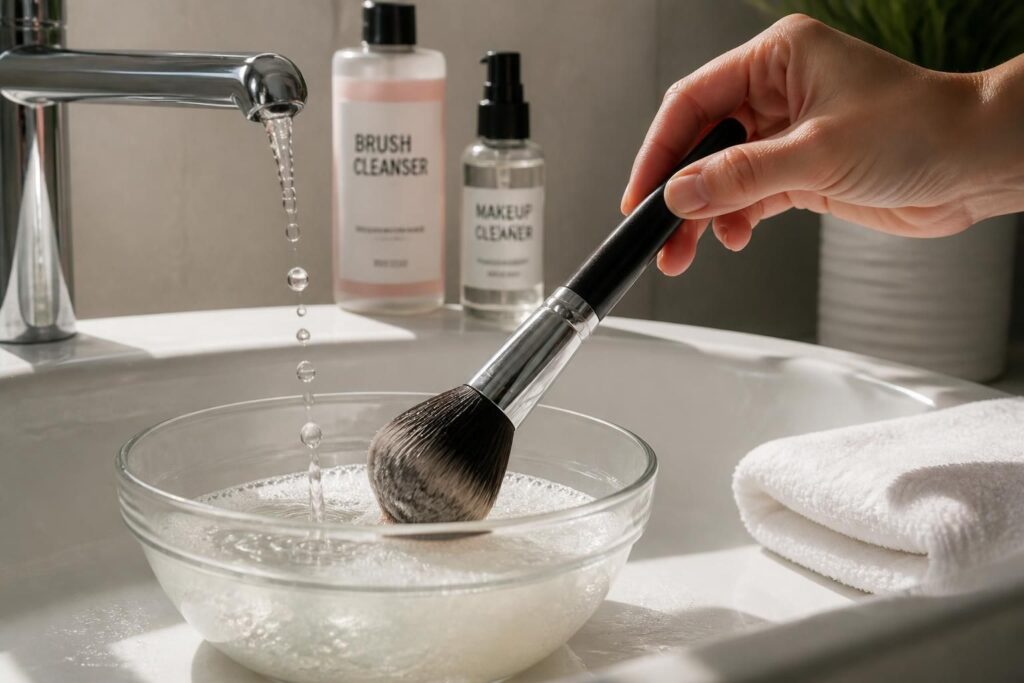 découvrez comment laver efficacement vos pinceaux de maquillage pour prolonger leur durée de vie et garantir un maquillage impeccable à chaque utilisation.