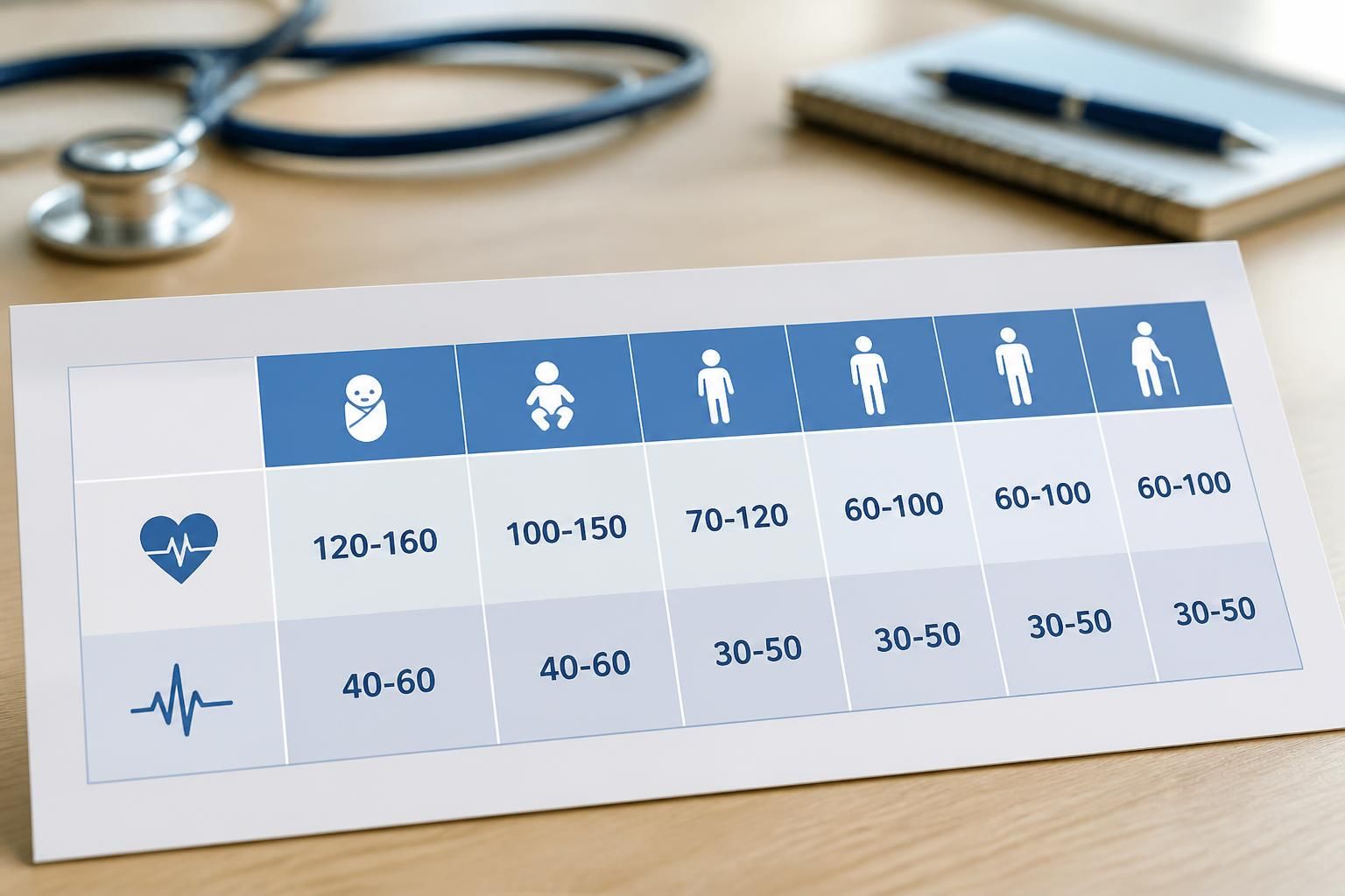 découvrez les valeurs normales de fréquence cardiaque selon l'âge, pour enfants et adultes, afin de mieux comprendre et surveiller votre santé cardiovasculaire.